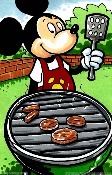 Afgørelse fortryde Seaboard mickey mouse barbecue grill - Clip Art Library
