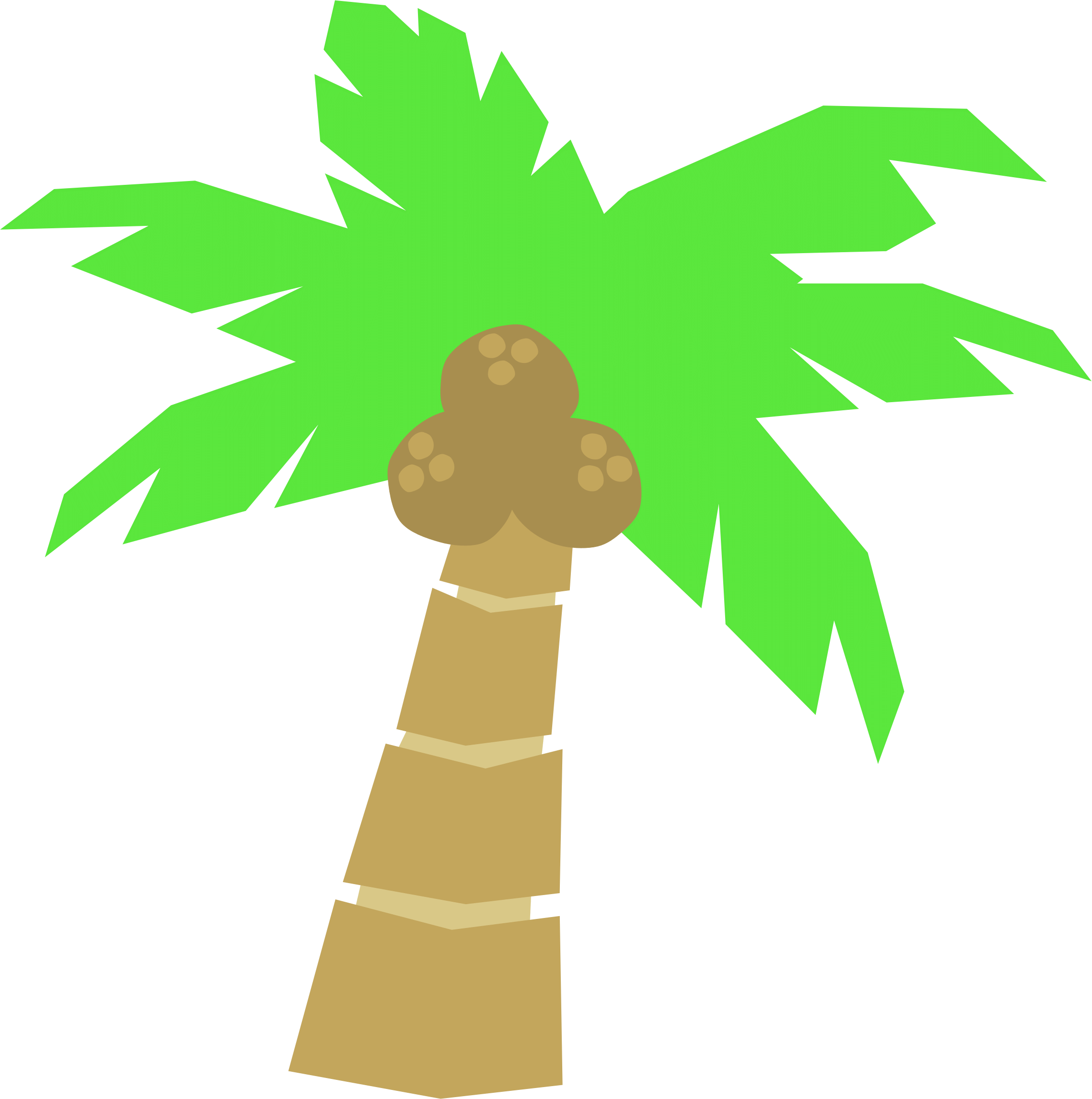 cute palm tree vector - Clip Art Library