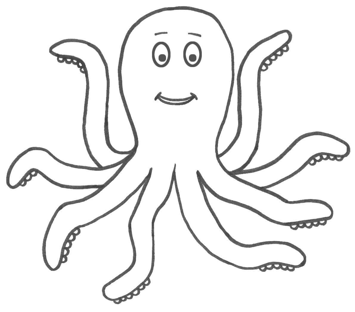 How To Draw An Octopus For Kids, Step by Step, Drawing Guide, by Dawn -  DragoArt