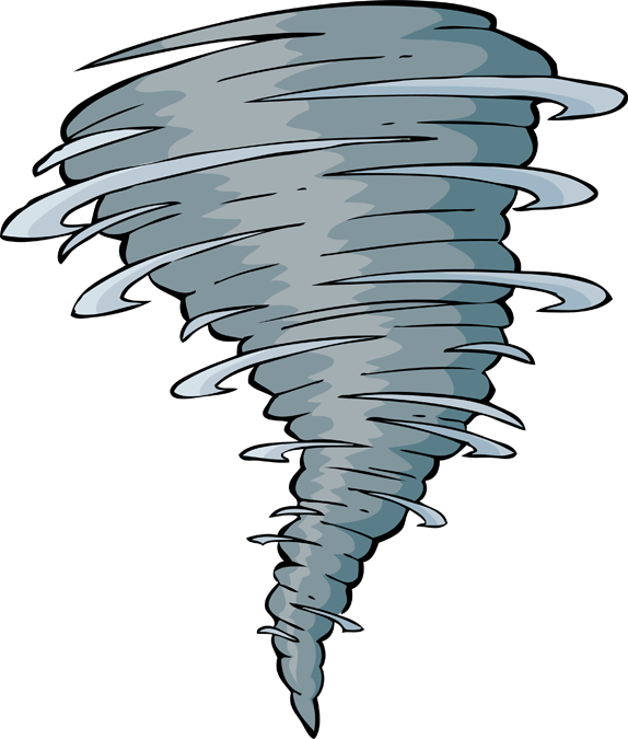 Tornado Illustration - Free Weather Hazard Clipart