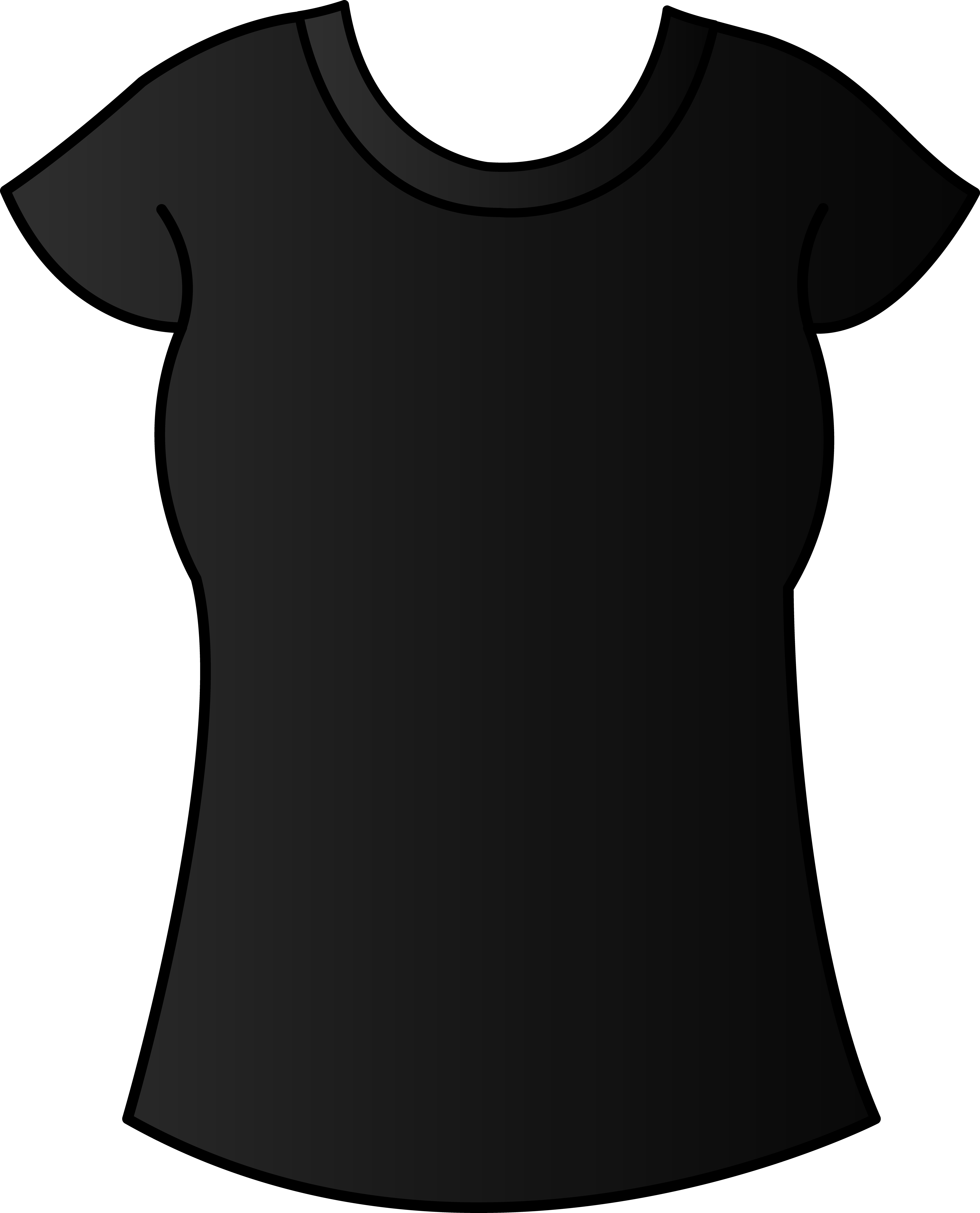 Women dress shirt clipart