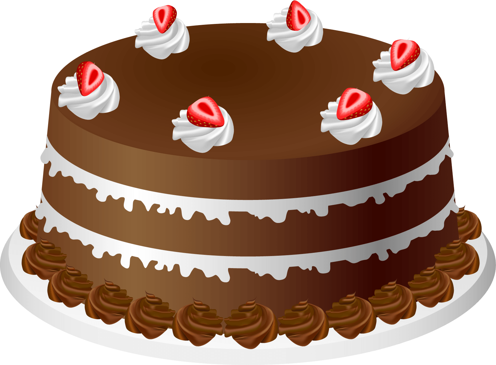 Decadent Chocolate Strawberry Cake - Rich Layers & Elegant Decoration