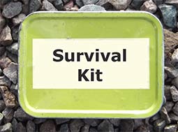 Portable Survival Kit Tin - Essential Emergency Preparedness Gear