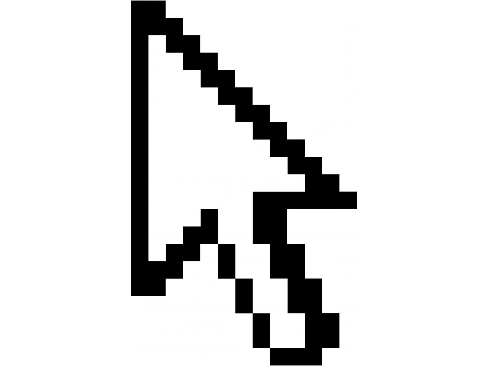 arrow cursor transparent