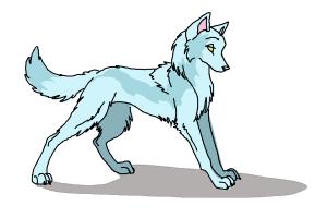 anime wolf drawing - Clip Art Library