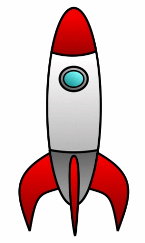 Cute Kawaii Rocket Ship | Whimsical Space Adventure
