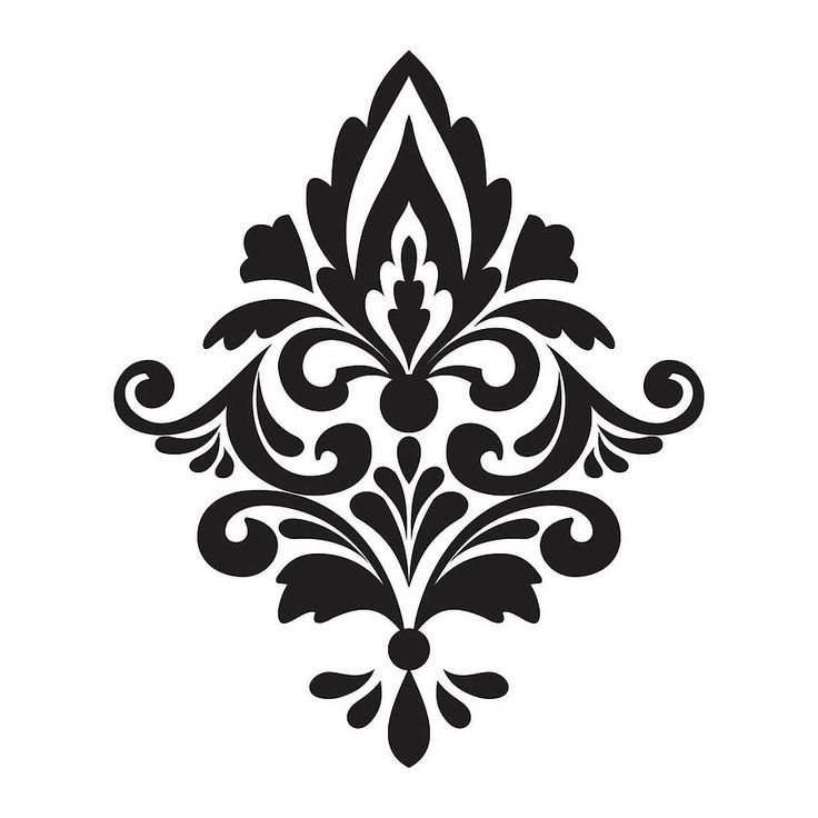 Free damask clipart