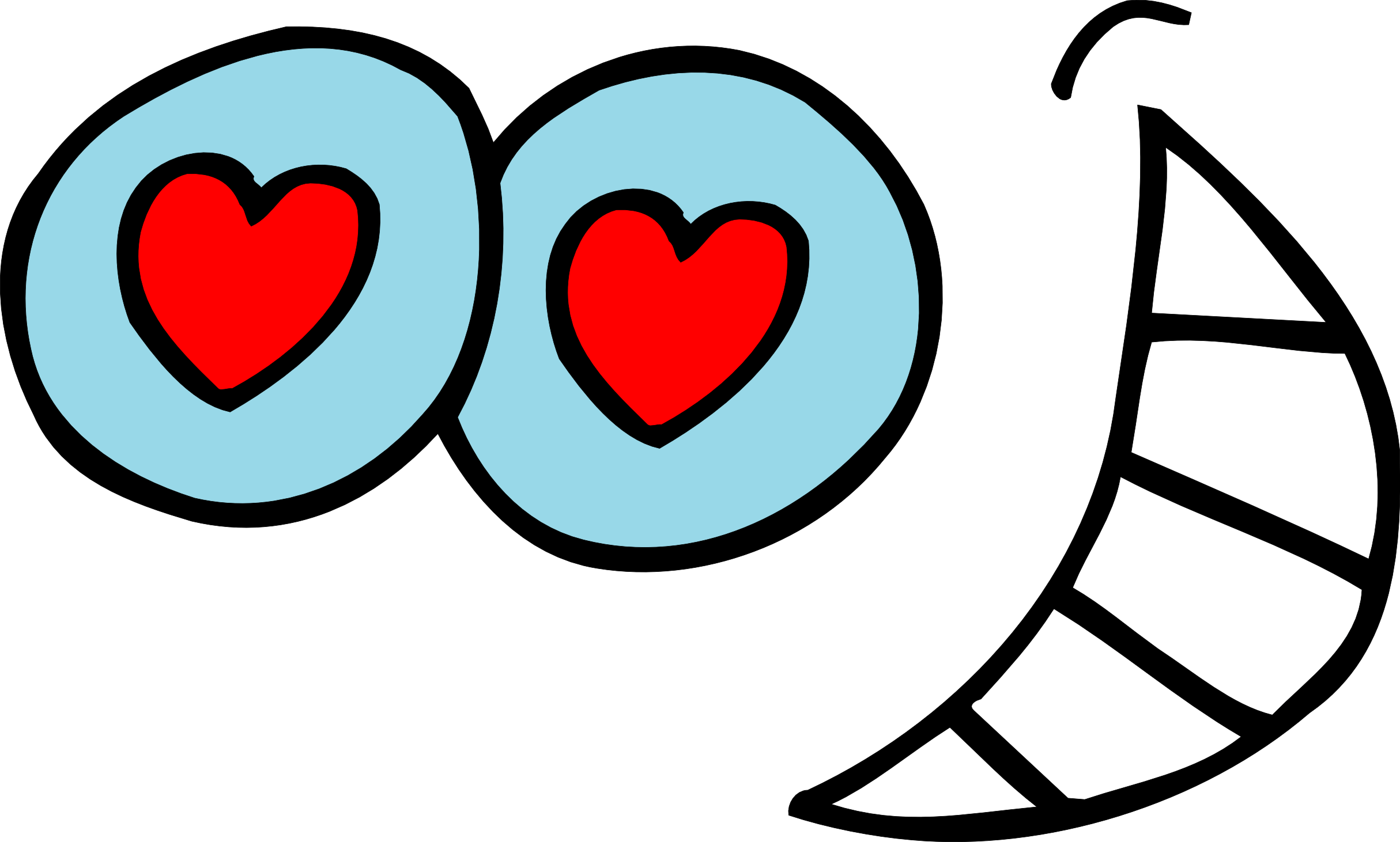 Heart-Eyed Emoji Illustration - Playful Love Expression