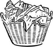 Laundry clipart black and white