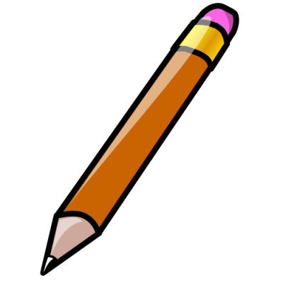 man pad pencil clipart