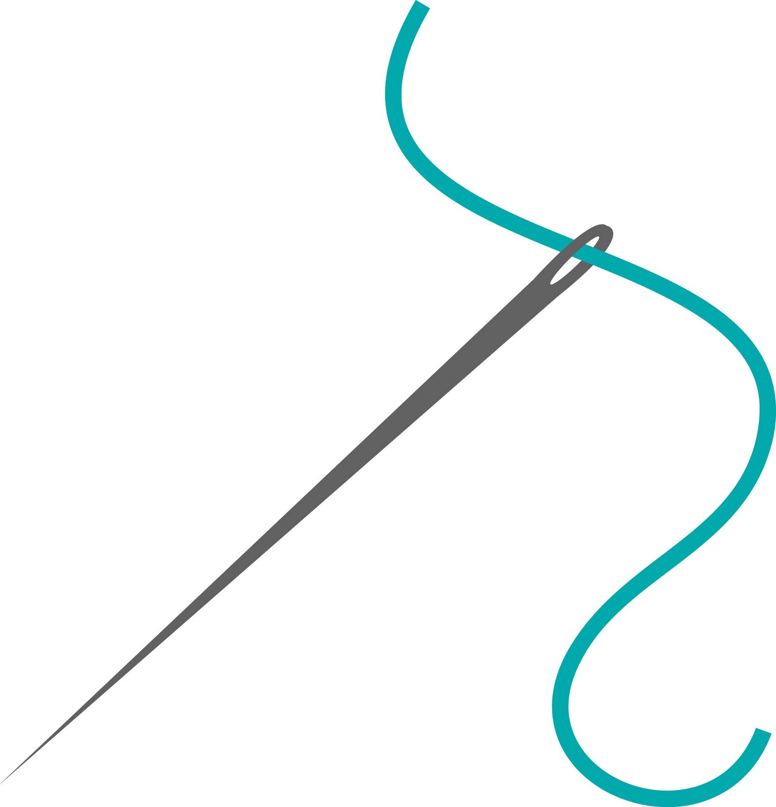 Sewing Needle with Thread - Crafting and Tailoring Essentials