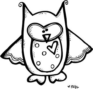 Adorable Heart Owl Coloring Page for Kids & Teachers
