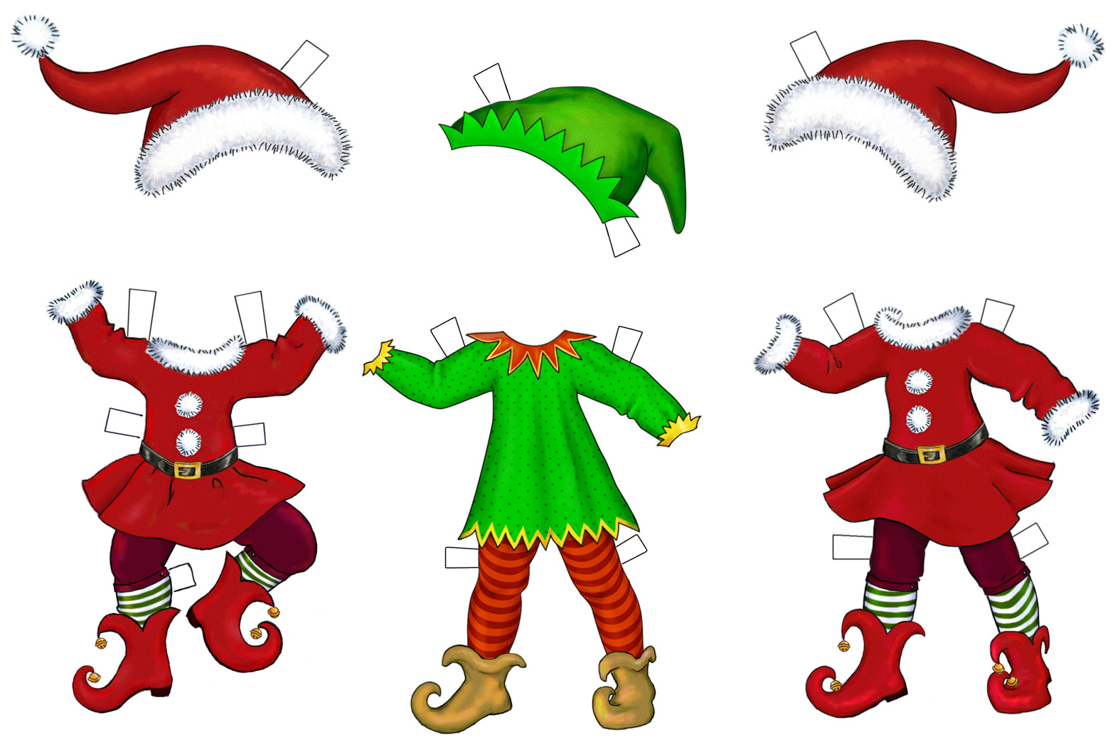 Free Printable Christmas Characters