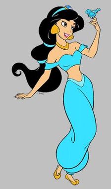 jasmine from aladdin drawing - Clip Art Library