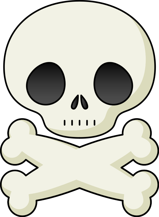Skull and Crossbones Symbol - Warning Icon for Hazardous Materials