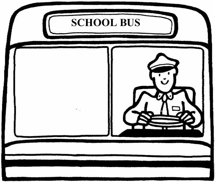 School Bus Driver Cartoon | Funny Gift for School Bus Driver