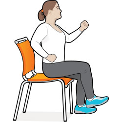 Chair Exercise Vector Art, Icons, and Graphics for Free Download