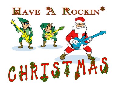 have a rockin christmas - Clip Art Library