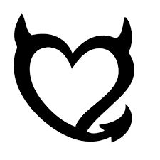 devil heart clip art