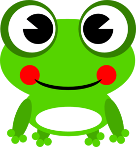 Baby frog clipart