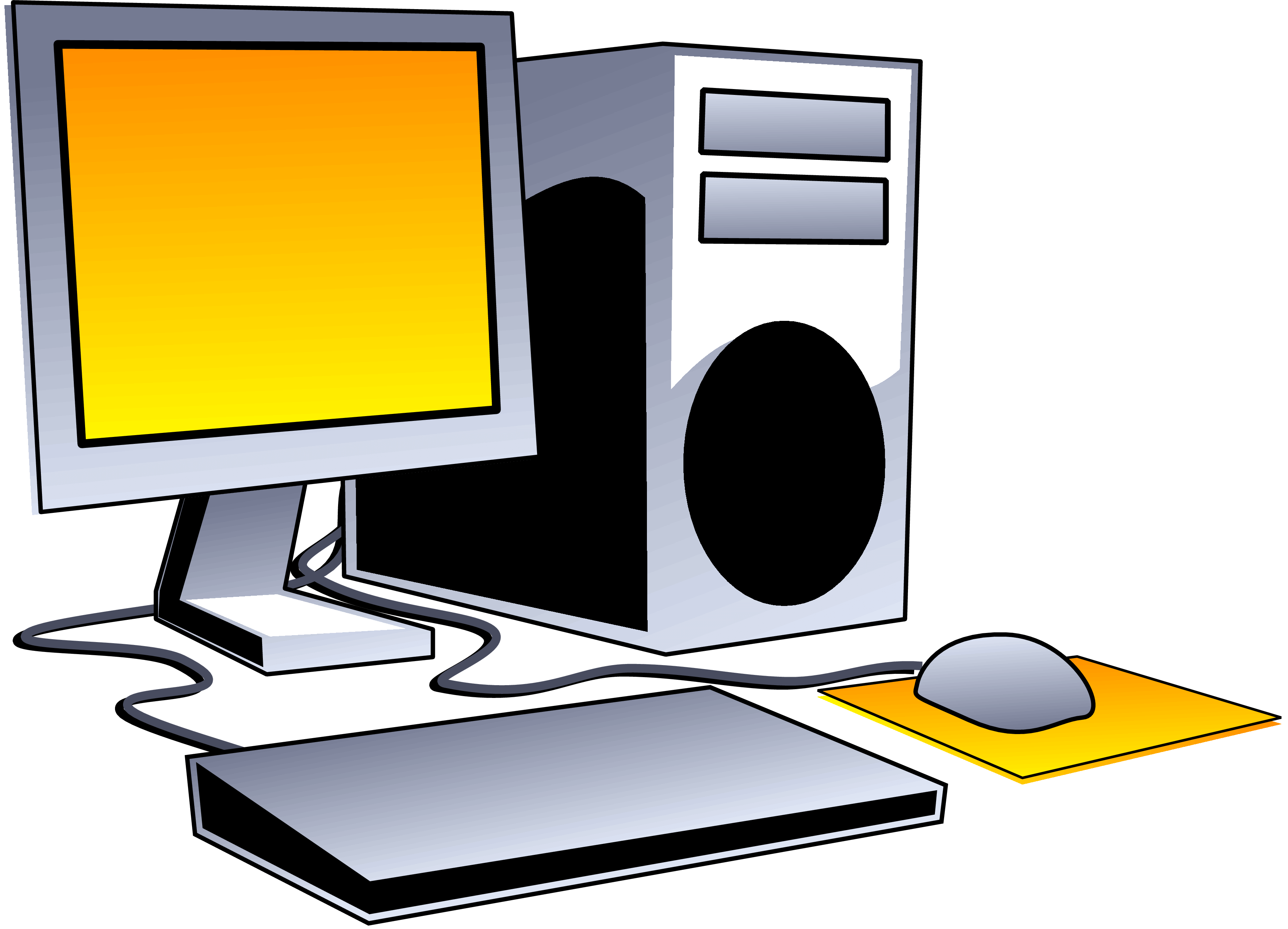 Free computer background clipart