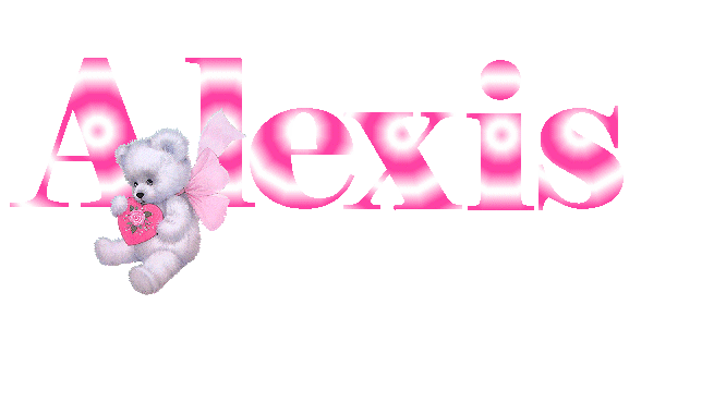 name alexis gif - Clip Art Library