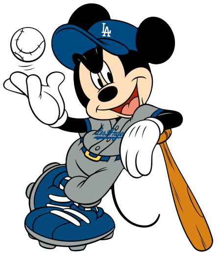 Mickey Mouse Baseball Mets Clip Art Library 