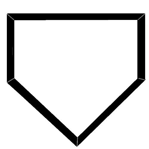 Softball Base Clipart