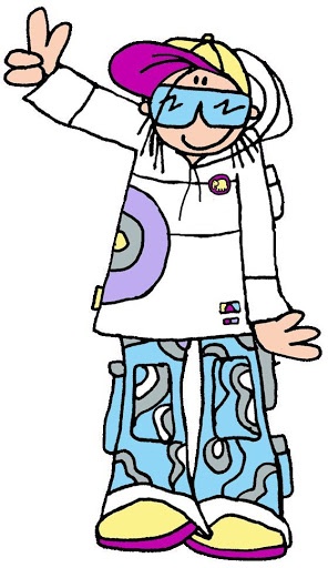 Fun Cartoon Snowboarder Character - Free Illustration for Kids & Web Design