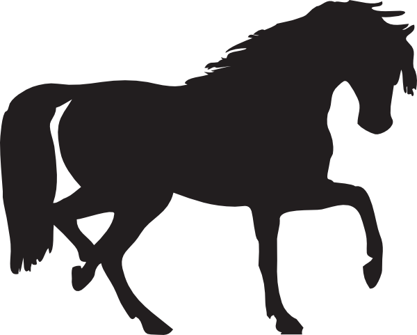 Horse Silhouette Clip Art 