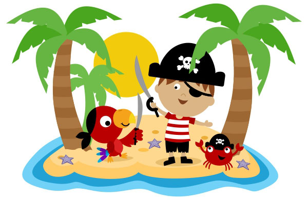 pirate island clipart - Clip Art Library