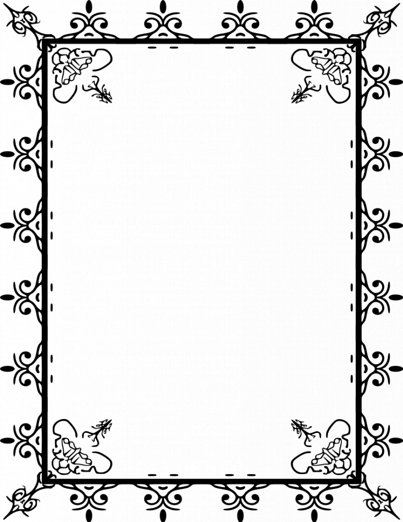 page border design simple - Clip Art Library