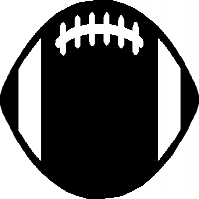 football clipart black and white - Clip Art Library