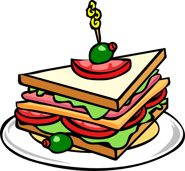 Classic Club Sandwich Illustration - Fresh, Layered & Appetizing