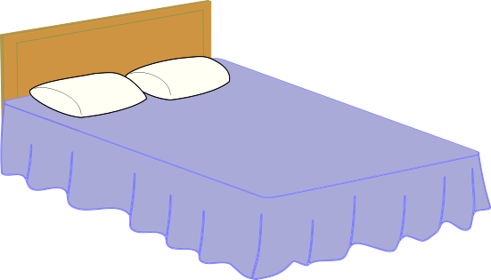 Bed clipart transparent background