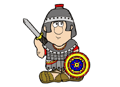 Roman Soldier Clip Art - Free Illustration for Educational Use