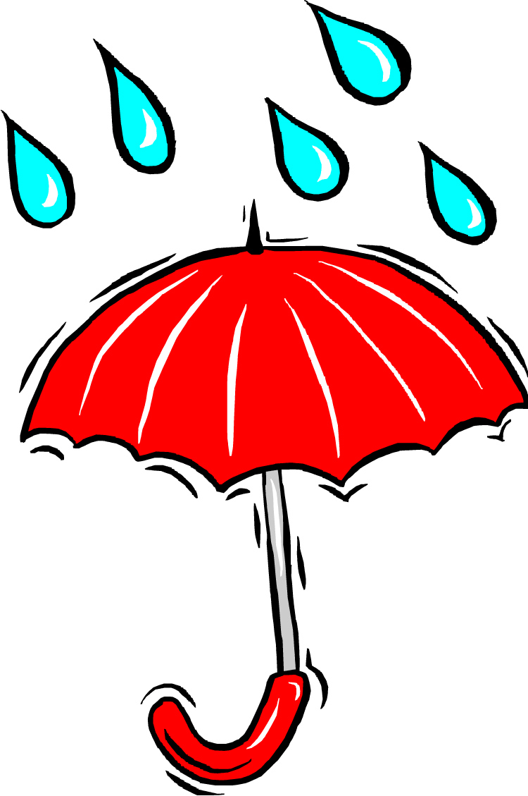 umbrella raindrops clip art - Clip Art Library