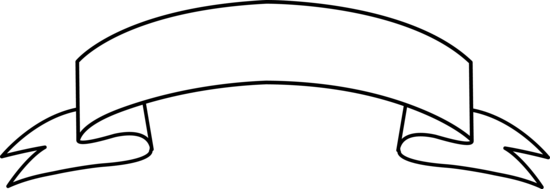 Blank Banner Ribbon Graphic - Free Download for Headers and Labels