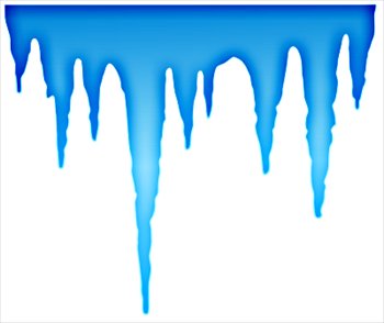 Icicles clipart free