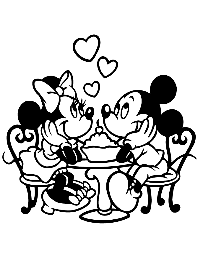 Mickey mouse love clipart