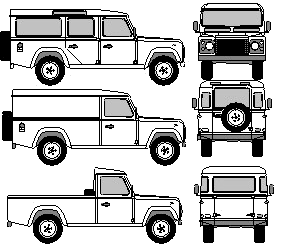 land rover defender clipart - Clip Art Library
