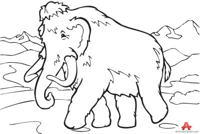 Go Prehistoric with Wooly Mammoth Cliparts - Fun Graphics for All Ages