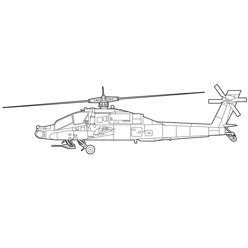 Modifying the Apache Helicopter  2dgameartguru Inkscape tutorial