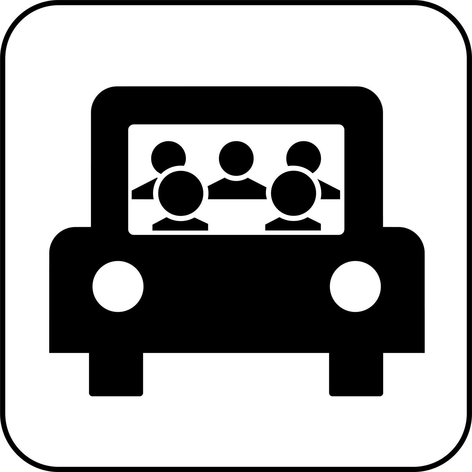 carpool clip art - Clip Art Library