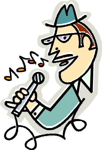 Male Musician Cliparts