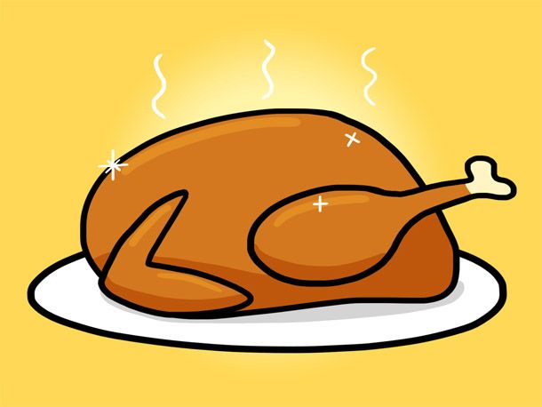 Frozen Turkey Cliparts