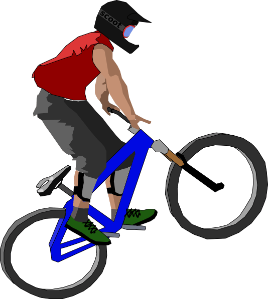 Biking Clip Art