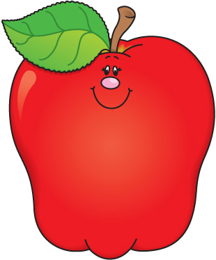 School apple clipart image