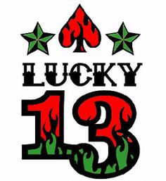 Free Lucky 13 Cliparts, Download Free Lucky 13 Cliparts png images ...