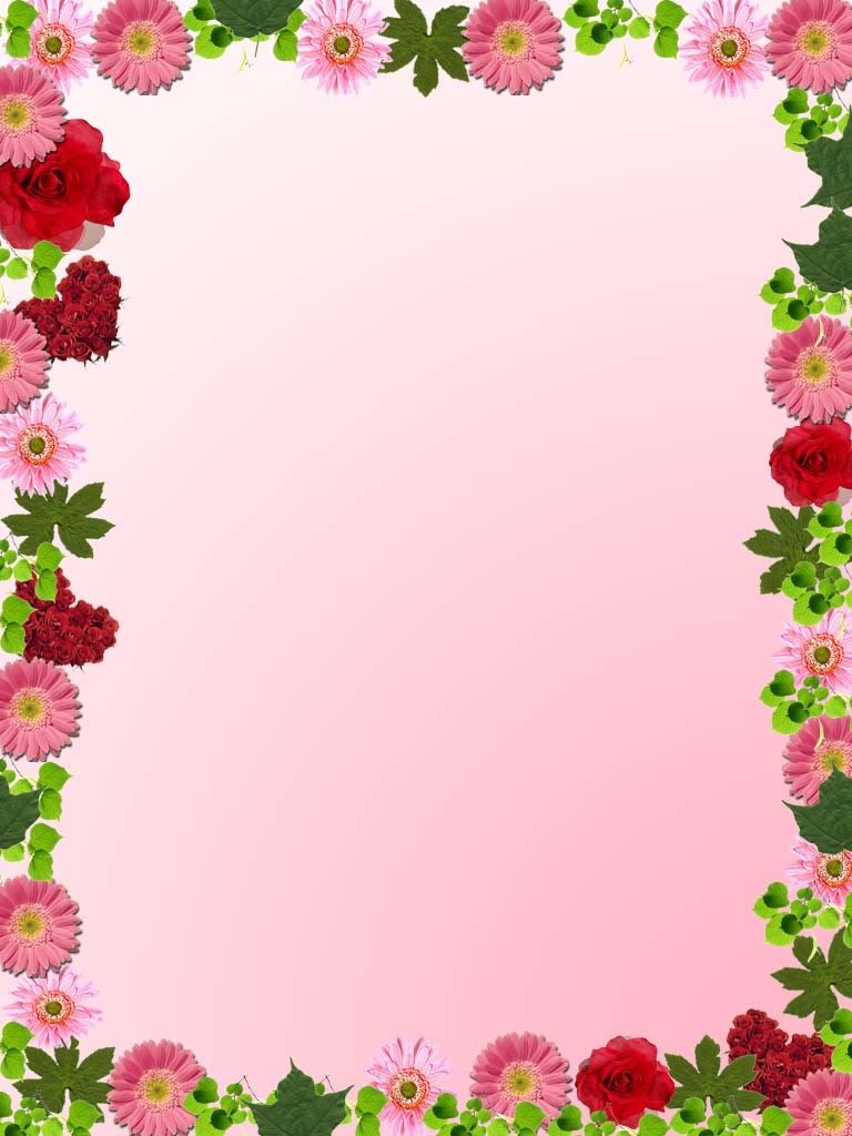 Beautiful Flower Border Cliparts for Your Designs